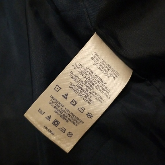 Navy Blue Land's End vest - Picture 3 of 4